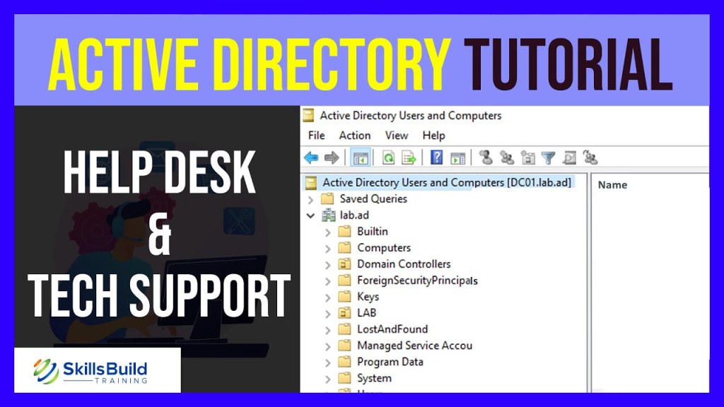Picture of: 🔥 Active Directory Training for Beginners  Help Desk and Technical Support