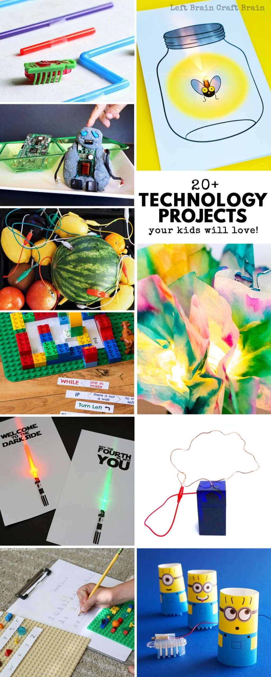 Picture of: + Technology Projects for Kids They’ll Love – Left Brain Craft Brain